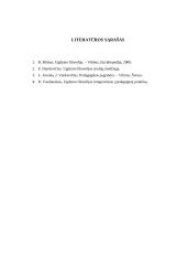 Pedagogikoje ignoruojama filosofija 9 puslapis