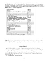 Verslo apskaita: AB "Estelita" 2 puslapis