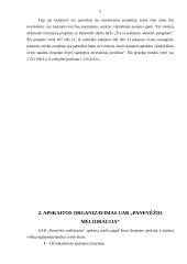 Profesinės veiklos praktikos ataskaita: melioracijos įmonė UAB "Panevėžio melioracija" 5 puslapis