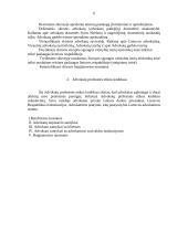 Praktika advokato kontoroje 6 puslapis