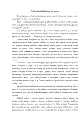 Civilizacija atitolina žmogų nuo gamtos