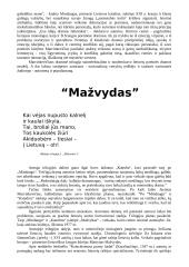 Justino Marcinkevičiaus draminės trilogijos II-oji dalis “Mažvydas” 3 puslapis