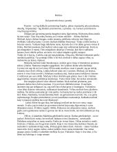 Kai prasiveria durys į praeitį