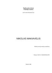 Nikolas Makiavelis