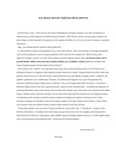 Ko siekia ir kur veržiasi mūsų protas