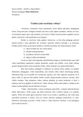 Žaidimo įtaka muzikinėje veikloje