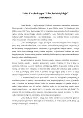 L. Kerolis "Alisa Stebuklų šalyje"