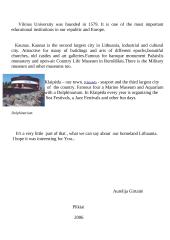 What's to see in Lithuania? 2 puslapis