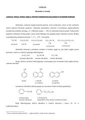 Alkoholiai. Fenoliai. Esteriai. Riebalai. Sintetiniai stambiamolekuliniai junginiai ir polimerinės medžiagos