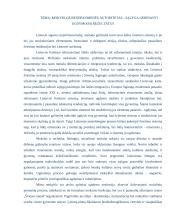 Mokyklos bendruomenės autoritetas - sąlyga gerinanti ugdymo(si) rezultatus