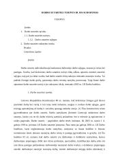 Darbo sutartis bei jos sudarymo tvarka