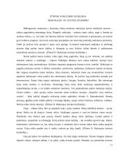 Etninis auklėjimas, praeities ryšys su dabartimi (šiuolaikinis požiūris) 11 puslapis