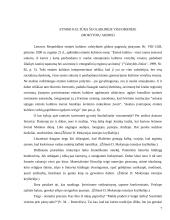 Etninis auklėjimas, praeities ryšys su dabartimi (šiuolaikinis požiūris) 7 puslapis