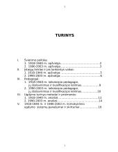 Ikimokyklinio ugdymo švietimo sistemų lyginamoji analizė: 1918-1940 metais ir 1990-2003 metais 2 puslapis