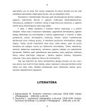 Ikimokyklinio ugdymo švietimo sistemų lyginamoji analizė: 1918-1940 metais ir 1990-2003 metais 19 puslapis
