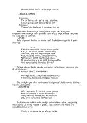 Vertybių sistema Sofoklio "Antigonėje" 3 puslapis