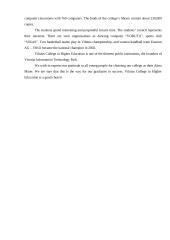 Vilnius College 2 puslapis