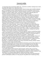 Visuomenė ir politika