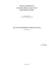 UAB „Jūsų finansininkas“ personalo kaita