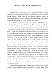 Žmogaus vertės matai M. Putino "Altorių šešėly"