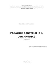 Pagalbos santykiai ir jų formavimas