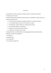 Secondary education in Lithuania and Germany 11 puslapis