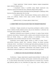 Socialinės aplinkos įtaka asmens socializacijos procese 5 puslapis