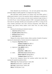 Akustinės sistemos 2 puslapis