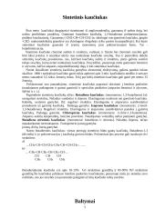 Stambiamolekuliniai junginiai - polimerai 5 puslapis