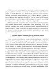 Tarptautinių finansinės atsakomybės standartų praktinio įgyvendinimo klausimų apžvalga