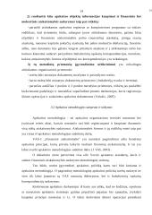 Apskaitos politikos pagrindiniai bruožai ir susidariusios rengimo problemos įgyvendinimo pradžioje 14 puslapis