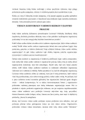 Vidaus audito reikšmė rizikos valdymo procese 7 puslapis