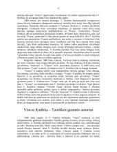 Vinco Kudirkos gyvenimo ir kūrybos apžvalga 6 puslapis
