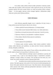 Auditas, jo svarba ir būtinumas 10 puslapis