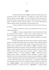 Auditas, jo svarba ir būtinumas 3 puslapis