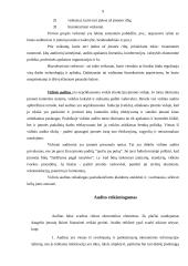 Auditas, jo svarba ir būtinumas 8 puslapis