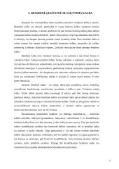 Bendrinė kalba. Jos padėtis šiuolaikinėje visuomenėje 5 puslapis