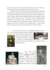 Renesanso kultūros charakteristika 5 puslapis