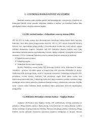 Centrinis bankas (CB) ir jo įtaka ekonomikai 10 puslapis