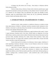 Darbo sutarties nutraukimas darbdavio iniciatyva be darbuotojo kaltės 20 puslapis