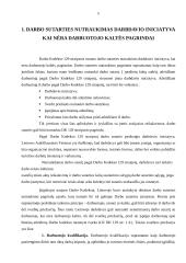 Darbo sutarties nutraukimas darbdavio iniciatyva be darbuotojo kaltės 5 puslapis