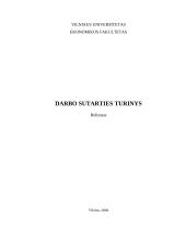 Darbo sutarties turinys