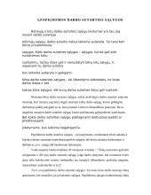 Darbo sutartis ir jos sąlygos 6 puslapis