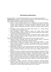 Ekonomikos tikslai ir pagrindai 9 puslapis