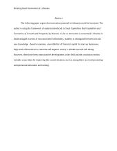 Entrepreneurial Activities and Innovation need a further boost in Lithuania 2 puslapis