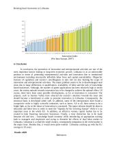 Entrepreneurial Activities and Innovation need a further boost in Lithuania 11 puslapis