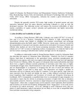 Entrepreneurial Activities and Innovation need a further boost in Lithuania 6 puslapis