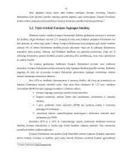 Europos parlamento rinkimų tvarka, struktūra ir funkcijos 13 puslapis