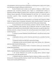 Europos parlamento rinkimų tvarka, struktūra ir funkcijos 15 puslapis