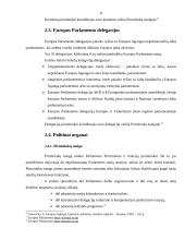 Europos parlamento rinkimų tvarka, struktūra ir funkcijos 7 puslapis